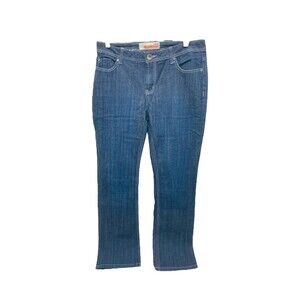 Faded Glory Women's Bootcut Jean's Blue Denim 5 Pocket Stretch Size 6 X 33